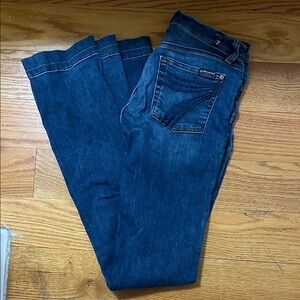 7 for all man kind stretchy bell bottoms